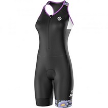 SLS3 672600 트라이애슬론 여성용 수트 트라이 FRT 슬림 애슬레틱 핏 브라 없음