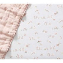 205736 포터리반 키즈 Pottery Barn Kids아멜리아 텐셀 토들러퀼트(더스티로즈)