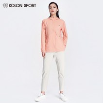 야상점퍼옷 코오롱 피부 야외 운동 트렌치코트 여자 하프기장 플라워 프린팅 후드 많다 색 재킷 2464289206