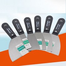 퍼티 나이프 1 2 3 4 5 인치 두꺼운 배치 칼 흙손 작은 스크레이퍼 페인트 도구, [08] 4 Inch