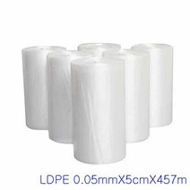 LDPE 비닐원단 0.05mmX5cmX457m 1롤PE비닐 마끼비닐 폴리비닐 PE필름 롤비닐, 본상품