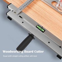 미니전기톱 충전식전기톱 톱 목공 보드 커터 전기 원형 톱 기계 엣지 가이드 포지셔닝 프레임 나무 도구 절, 2M