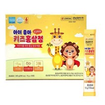 경남제약 레모나 아이좋아 키즈 유아 어린이 홍삼정 홍삼스틱 (10ml x 30포)