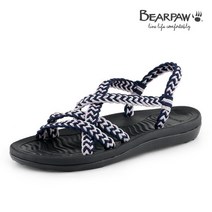 [국내 매장판] 베어파우 베어파우BEARPAW 여성 ALINA 패션샌들 K1072015NB-W 네이비핑크 322821