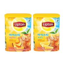 [립톤] 립톤 아이스티 복숭아 + 레몬 907g 혼합세트, 단품