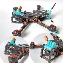 드론가방 백팩JM3.5 160mm 인치 탄소 섬유 경량 FPV 프레임 키트 레이싱 프리스타일 장거리 드론 DIY 부품, 02 JM4 180mm
