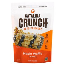 카탈리나 크런치 케토 친화적인 시리얼 메이플 와플 255g