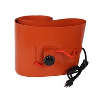 드럼 패드 드럼연습패드 양동이 히터 55 갤런 실리콘 배럴 히트 밴드 워머 키트 150 ℃ 120V 인치, 05 250x1200mm 1500w_02 110v