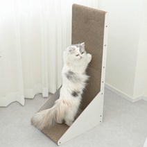 [스크래쳐수직] 펫펫펫 고양이 수직형 원목 스크래쳐 본품, 1개