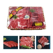 한우큰장터 한우추천구이 선물세트 3종1호 [1.2kg] 등심(800g)/특수부위(400g)살치살 /100세트 특가한정, 1세트, 한우 추천구이 선물세트(1.2kg)