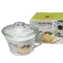 삼광 유리 손잡이 라면기 라면볼 라면 전용 냄비 전자레인지 찜기 1개 덮밥 죽그릇 우동기 1개 라멘 칼국수 그릇 지름14.5/높이10cm
