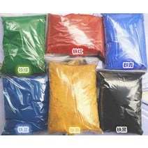 원료 국표 특급 산화철 핑크 레드 엘로 블루 그린 블랙 갈색 오렌지색 500G 룩 2570966782, 단합, 산화철 블랙 S722