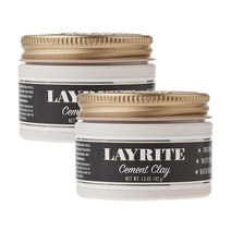 레이라이트 시멘트 클레이 왁스 45ml 2팩 Layrite Cement Clay
