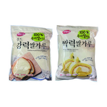 쌀가루 1kg 2종중 택1 박력쌀가루 강력쌀가루 쌀케이크 베이킹재료 대두식품 하나베이킹푸드, 박력