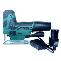 스크롤쏘 목공 톱 전동 드릴 속도 전자 무선 전기 퍼즐 충전식 조절 가능한 목재 금속, 1 배터리 EU 플러그