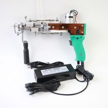 경량 휴대용 카페트 직조 건 터프팅건 원데이클래스, 노란색2in1컷파일루프벨벳