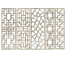 창호지문 한옥문 전통 한옥 창호 문살 한지문 문짝 전통문 창문 옛날, 100x50 2개