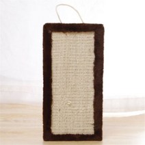 고양이 스크레쳐 가구 애완 동물 Scratcher 패드 자연 Sisal 홈 가구 발 수호자 등산 나무 고양이 긁는 매, 01 Red Coffee