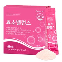 본트비 효소 밸런스 석류맛, 60g, 1박스