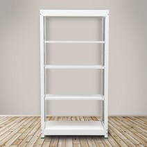 영진앵글 철제선반 경량랙 5단 무볼트 조립식 앵글 철제 선반, 900X450, 5단(독립형), 높이1800