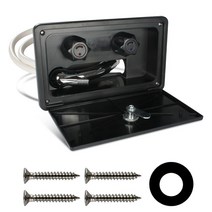 캠핑카용품 캠핑카부품 카라반용품 마린 캠퍼 rv 액세서리 caravan exterior shower box kit with lock, 없음