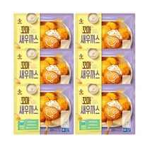 리뉴얼 씨제이 CJ 꼬마새우까스 250G/냉동 6개, 250g