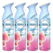 페브리즈 에어 바람 속의 꽃 향기 실내 탈취제 본품, 275g, 4개