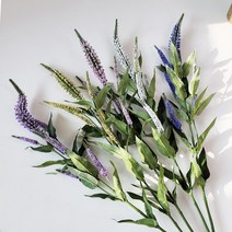 베로니카 라벤더 봄꽃 꽃꽂이 소품샵 조화 5color, 블루