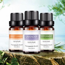 식물성 퓨어 라벤터 유칼립투스 로즈마리 쟈스민 로즈 아로마 테라피 에센셜 오일 5종 10ml M10990
