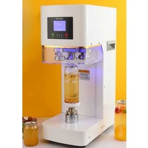 카페 컵실링기 커피 음료 포장기계 밀봉 병 고주파, 뉴 펄 화이트(쉽게 개봉 밀봉이 동시에 가능)