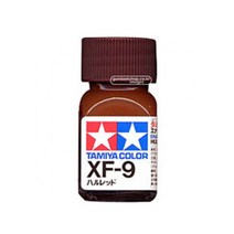 (80309) 타미야 에나멜 도료 XF-9 헐레드 무광 10ml