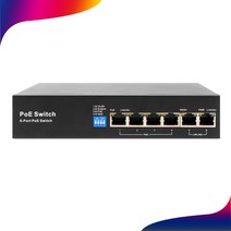 넥스트 4+2포트 100Mbps POE+ 스위칭허브 NEXT-POE706EF