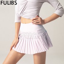 FULIBS여름 여자 무광 테니스 스커트
