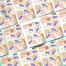 [오늘도랍다]공방요정 다꾸 씰스티커, 단품