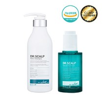 닥터스칼프 액티브 탈모 완화 두피 케어 샴푸 500g, 샴푸 500g1개 + 앰플 70ml 1개