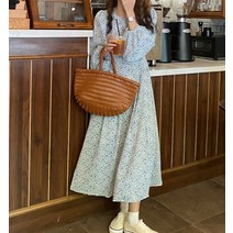 드레스허그 르본 로맨틱 플로랄 원피스