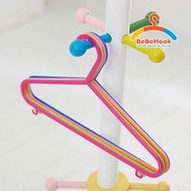 [베베훅] 우리아기 유아용 옷걸이 세트, S0130_베이직 심플 옷걸이 30P세트_혼합