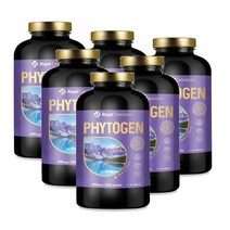 로얄캐네디언 파이토젠 린넨 석류 백수오 대두 추출불 500정 Royal Canadian Phytogen, 6개