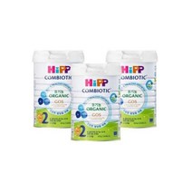 Hipp 힙 콤비오틱 유기농 분유 2단계 800g 3개
