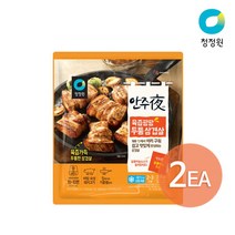청정원 청정원 안주야 12종 골라담기(막창/닭발/껍데기/삼겹살), 육즙팡팡 매콤돼지구이 400g x 2, 400g
