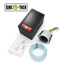 유면계 유량계 Sincotech-자동차 모터 RPM 수온 부스트/터보 전압 오일 압력 공기 연료 비율 게이지 52mm, 03 Vacuum gauge