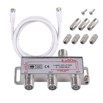 TV 셋톱 박스 스마트 수신기 OTT LiNKFOR-3 방향 동축 케이블 분배기 MoCA 5-2500MHz 3 / CATV 광대역 가정용 장비, 1 PCS, 01 1 PCS