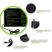 원예용품 모종 매트 식물 난방 매트 모종 꽃 전기 담요 방수 따뜻하고 내구성 있는 수경 패드, 02 EU Plug 24X52CM