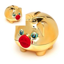 골드 돼지저금통 예쁜저금통 동전분류기 되지저금통