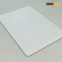 제로벨 말랑 PVC 놀이방매트 소형 140x100cm 15T 아이방 거실 층간소음매트, 말랑 울스트라이프_그레이