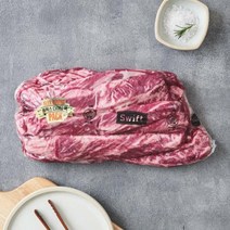 셀프쿠킹 미국산 소 갈비살 냉장 100G 스테이크용 국내산육우 안심스테이크, 기본
