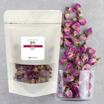 자연그대로를 담은 장미꽃 차 은은한향의 꽃차 장미꽃차100% 장미차, 1개, 100g(지퍼백), 100g, 1개