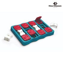 니나오토슨 도그 브릭 노즈워크(67333) 27x35cm 혼합색상 애견훈련용품, 1개, 혼합