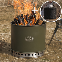 솔로스토브 캠프파이어 카키 가방포함, 카키(올리브 그린)