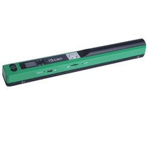 iscan 휴대용 펜 핸디 스캐너 소형 핸드 무선 포터블 A4 책 스캔 900DPI, 그린+32G